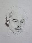 Jehro ...inachev&eacute; (crayon HB)