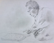 Lire (crayon HB)
