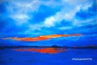 Cr&eacute;puscule-2 (encadr&eacute; 50x70)