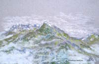 Le Mont Pourri - La Rosière -Savoie (encadré 45x35)