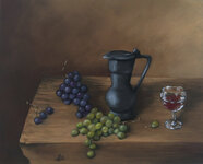Les raisins de l'ivresse  (encadré 60x50)